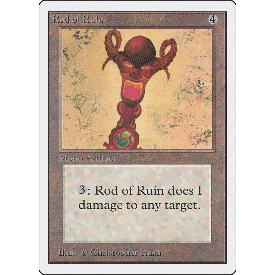 Image for Rod of Ruin (2ED) - Magic: The Gathering