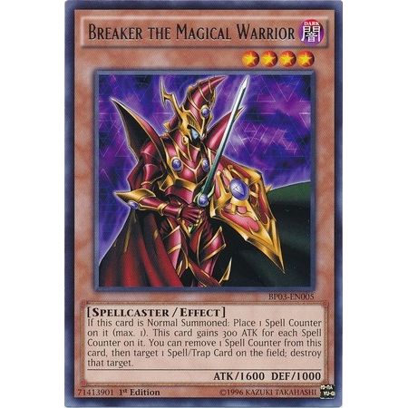 Image for Breaker the Magical Warrior (BP03-EN005) (BP03) - YuGiOh