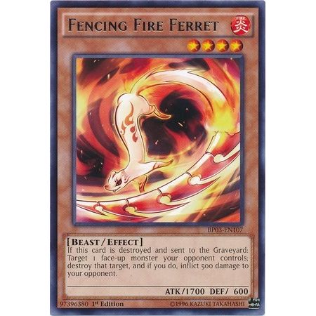 Image for Fencing Fire Ferret (BP03-EN107) (BP03) - YuGiOh