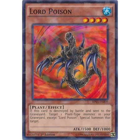 Image for Lord Poison (Shatterfoil) (BP03-EN009) (BP03) - YuGiOh