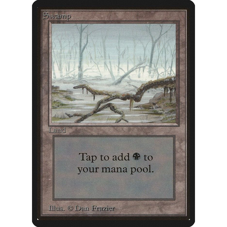 Image for Swamp (A) (LEB) - Magic: The Gathering