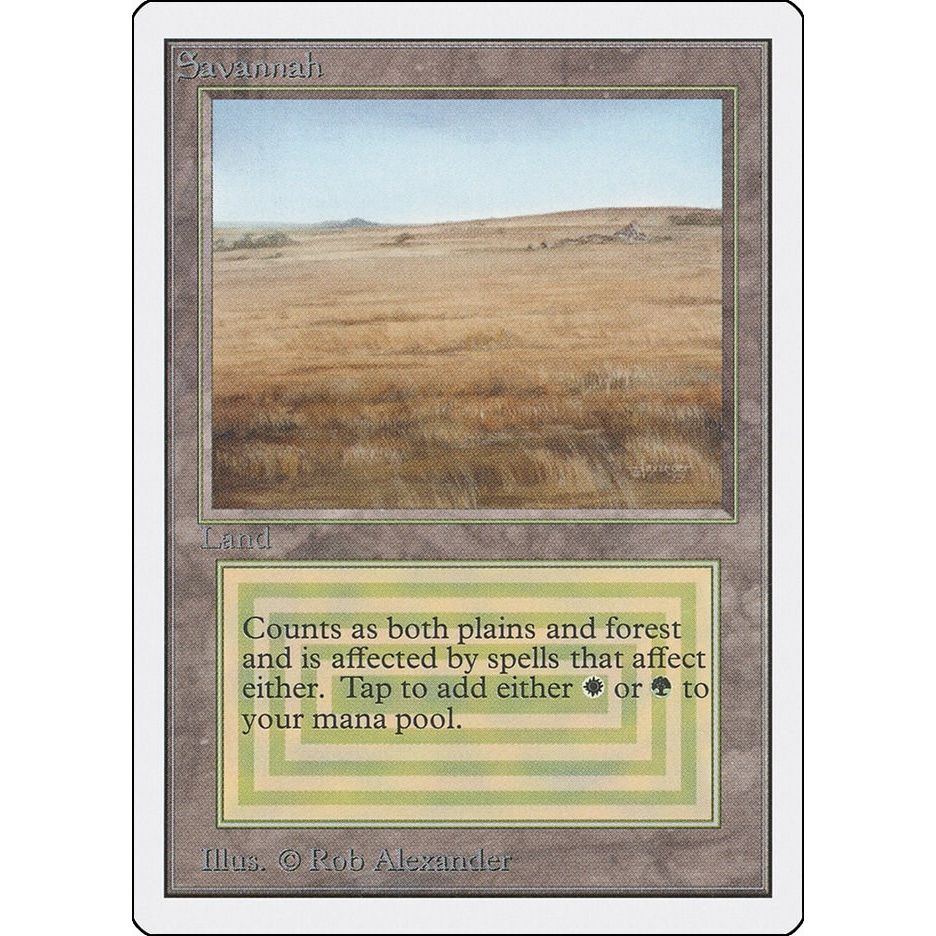 Image for Savannah (2ED) - Magic: The Gathering