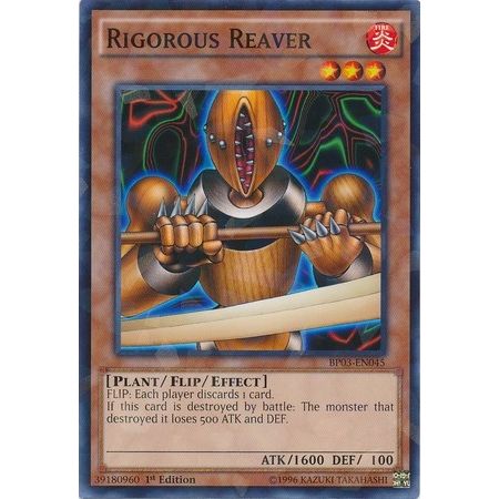 Image for Rigorous Reaver (Shatterfoil) (BP03-EN045) (BP03) - YuGiOh