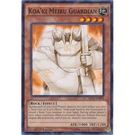 Image for Koa'ki Meiru Guardian (Shatterfoil) (BP03-EN056) (BP03) - YuGiOh