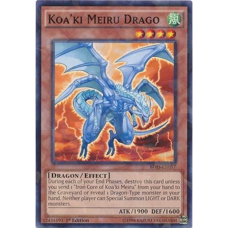 Image for Koa'ki Meiru Drago (Shatterfoil) (BP03-EN057) (BP03) - YuGiOh