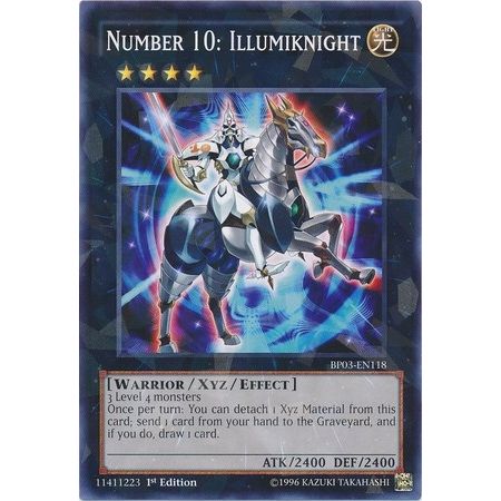 Image for Number 10: Illumiknight (Shatterfoil) (BP03-EN118) (BP03) - YuGiOh