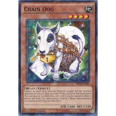 Image for Chain Dog (Shatterfoil) (BP03-EN080) (BP03) - YuGiOh