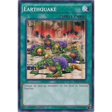 Image for Earthquake (BP03-EN150) (BP03) - YuGiOh
