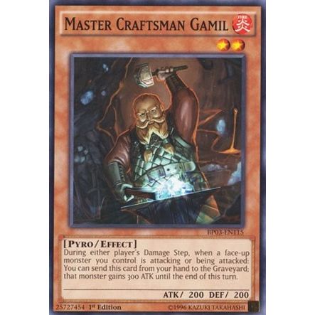 Image for Master Craftsman Gamil (BP03-EN115) (BP03) - YuGiOh