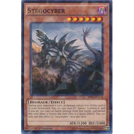 Image for Stegocyber (Shatterfoil) (BP03-EN114) (BP03) - YuGiOh