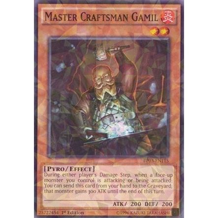 Image for Master Craftsman Gamil (Shatterfoil) (BP03-EN115) (BP03) - YuGiOh