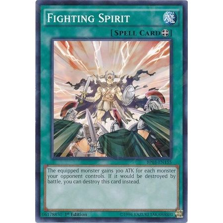 Image for Fighting Spirit (Shatterfoil) (BP03-EN155) (BP03) - YuGiOh