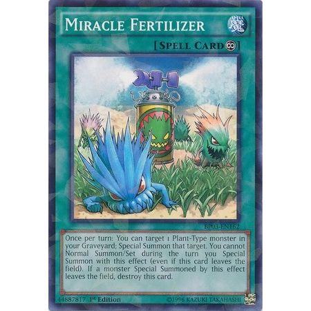 Image for Miracle Fertilizer (Shatterfoil) (BP03-EN162) (BP03) - YuGiOh