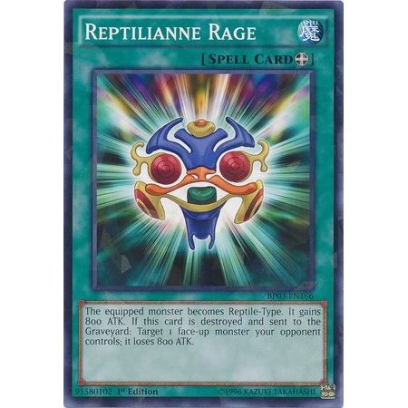 Image for Reptilianne Rage (Shatterfoil) (BP03-EN166) (BP03) - YuGiOh