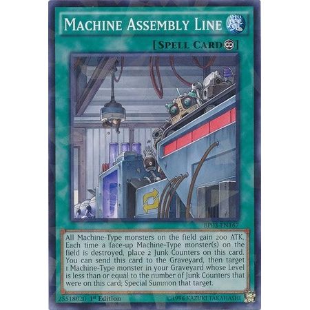 Image for Machine Assembly Line (Shatterfoil) (BP03-EN167) (BP03) - YuGiOh
