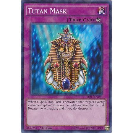 Image for Tutan Mask (Shatterfoil) (BP03-EN195) (BP03) - YuGiOh