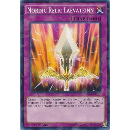Image for Nordic Relic Laevateinn (Shatterfoil) (BP03-EN221) (BP03) - YuGiOh