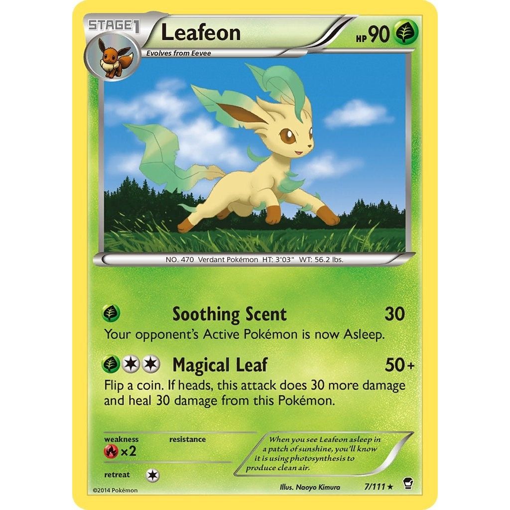 Image for Leafeon (7/111) (FFI) - Pokemon