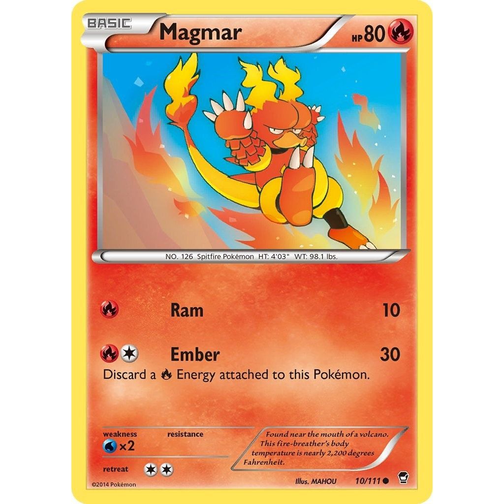 Image for Magmar (10/111) (FFI) - Pokemon