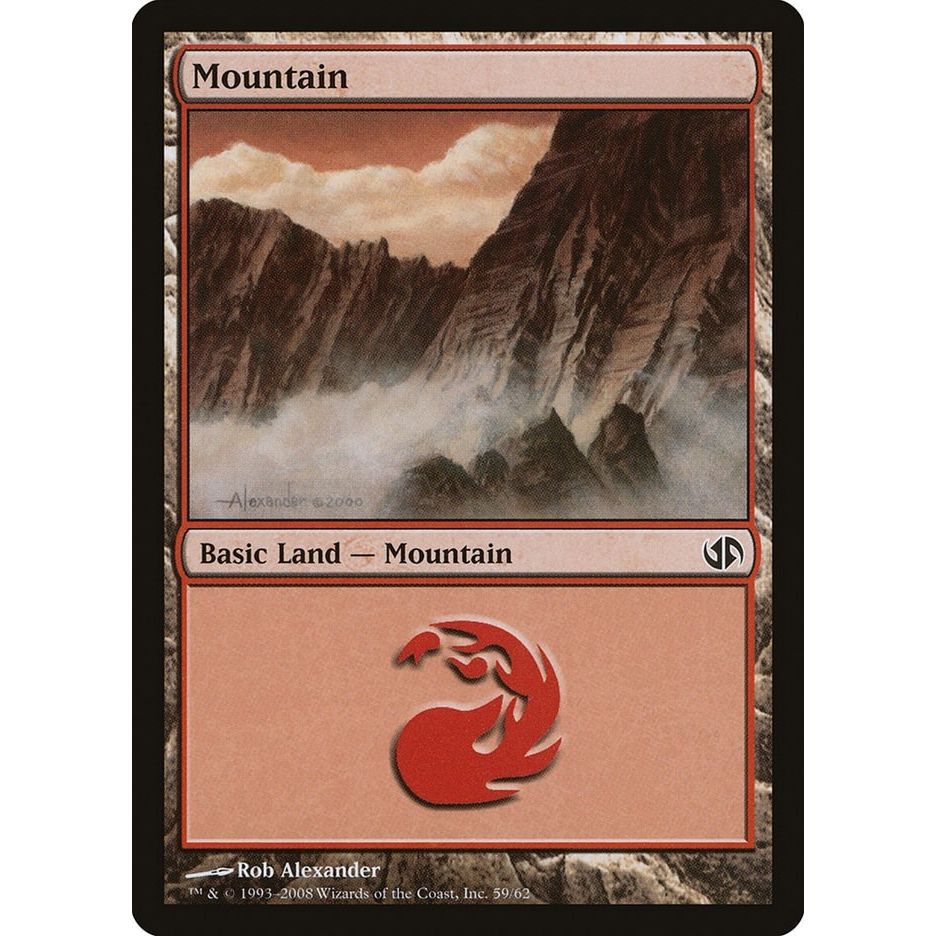 Image for Mountain (59) (59) (DD2) - Magic: The Gathering