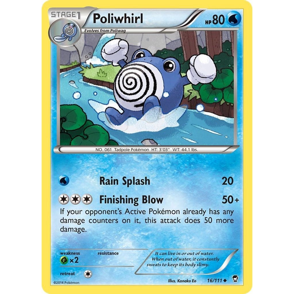 Image for Poliwhirl (16/111) (FFI) - Pokemon