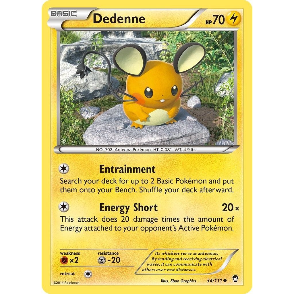 Image for Dedenne (34/111) (FFI) - Pokemon