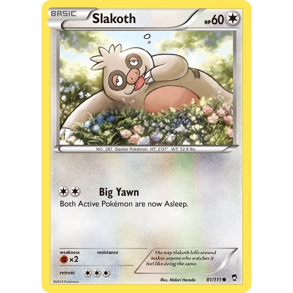 Image for Slakoth (81/111) (FFI) - Pokemon