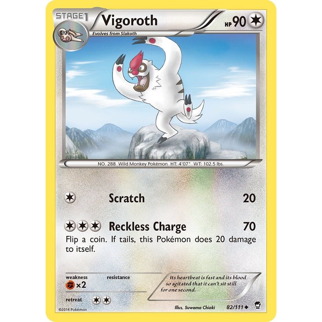 Image for Vigoroth (82/111) (FFI) - Pokemon