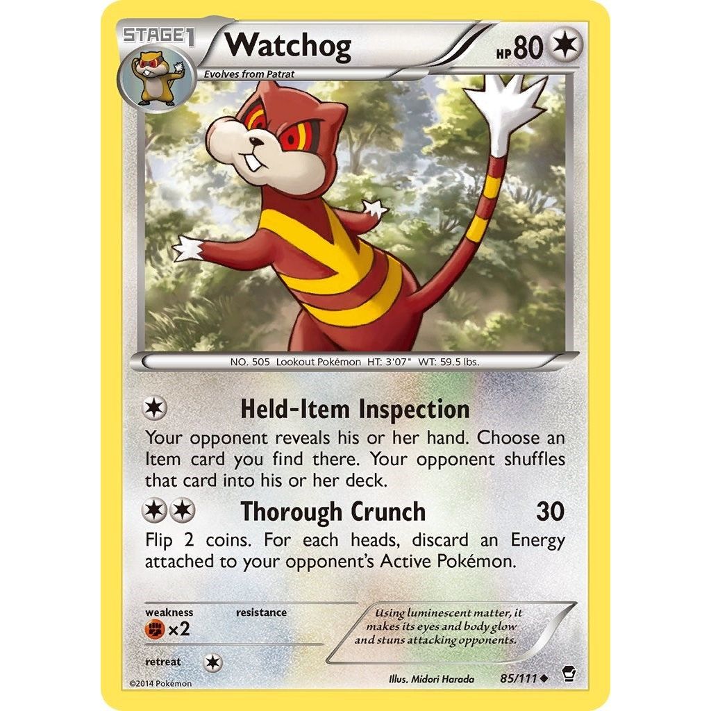 Image for Watchog (85/111) (FFI) - Pokemon