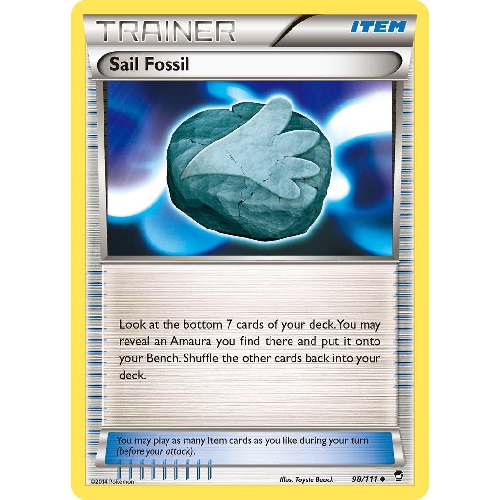 Image for Sail Fossil (98/111) (FFI) - Pokemon