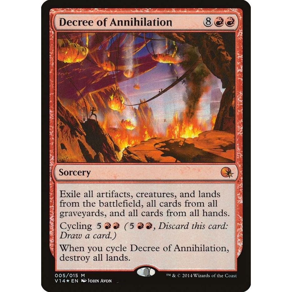 Image for Decree of Annihilation (5) (V14) - Magic: The Gathering