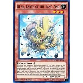 Image for Bi'an, Earth of the Yang Zing (DUEA-EN029) (DUEA) - YuGiOh