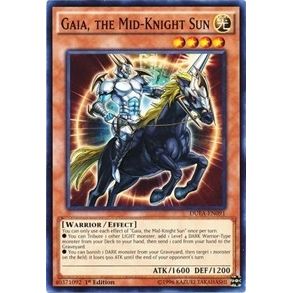 Image for Gaia, the Mid-Knight Sun (DUEA-EN091) (DUEA) - YuGiOh