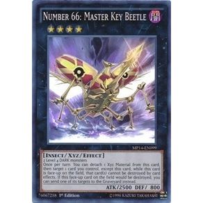 Image for Number 66: Master Key Beetle (MP14-EN099) (MP14) - YuGiOh