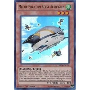 Image for Mecha Phantom Beast Aerosguin (MP14-EN114) (MP14) - YuGiOh