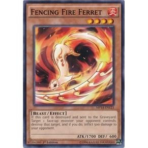 Image for Fencing Fire Ferret (MP14-EN123) (MP14) - YuGiOh