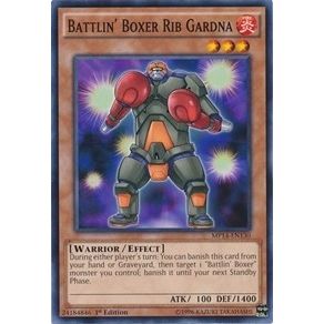 Image for Battlin' Boxer Rib Gardna (MP14-EN130) (MP14) - YuGiOh