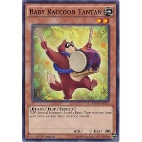 Image for Baby Raccoon Tantan (MP14-EN137) (MP14) - YuGiOh