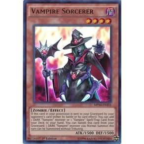 Image for Vampire Sorcerer (MP14-EN151) (MP14) - YuGiOh