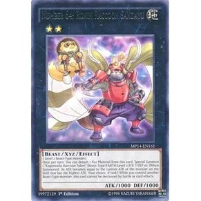Image for Number 64: Ronin Raccoon Sandayu (MP14-EN161) (MP14) - YuGiOh