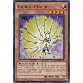 Image for Bujingi Peacock (MP14-EN208) (MP14) - YuGiOh