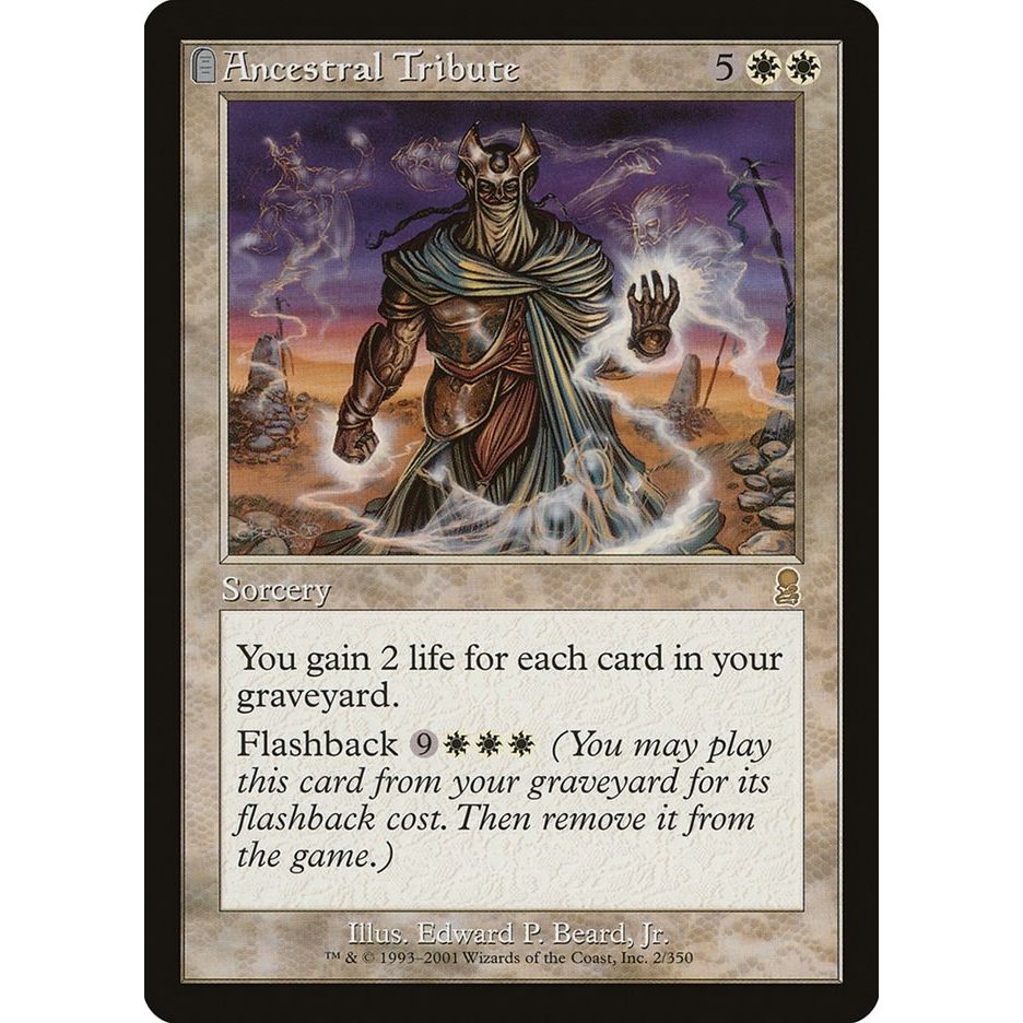 Image for Ancestral Tribute (2) (ODY) - Magic: The Gathering