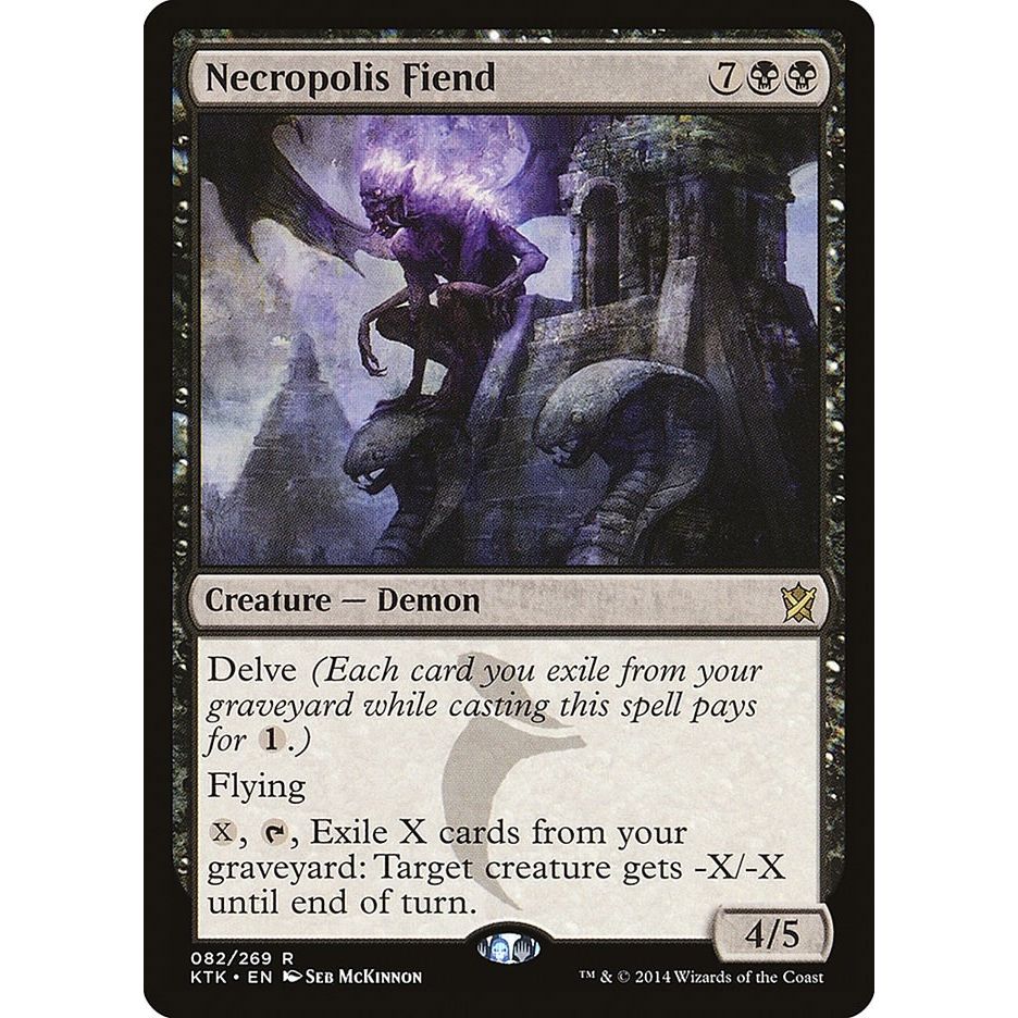 Image for Necropolis Fiend (82) (KTK) - Magic: The Gathering