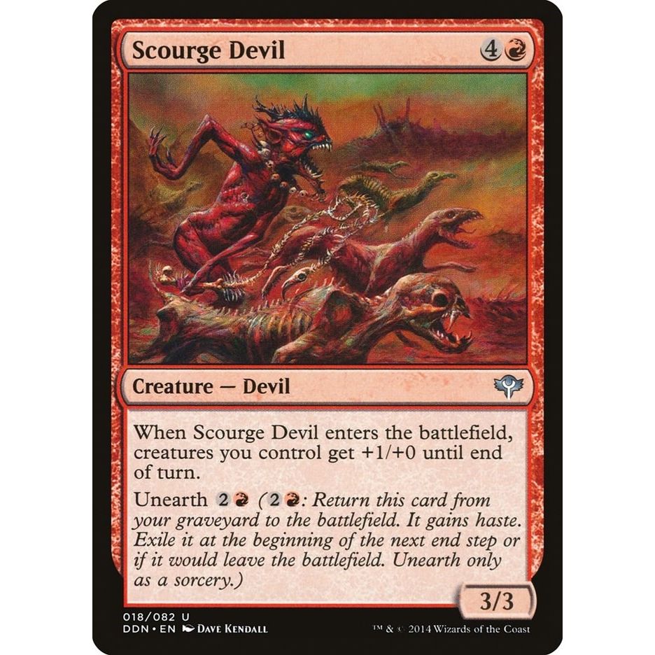 Image for Scourge Devil (18) (DDN) - Magic: The Gathering