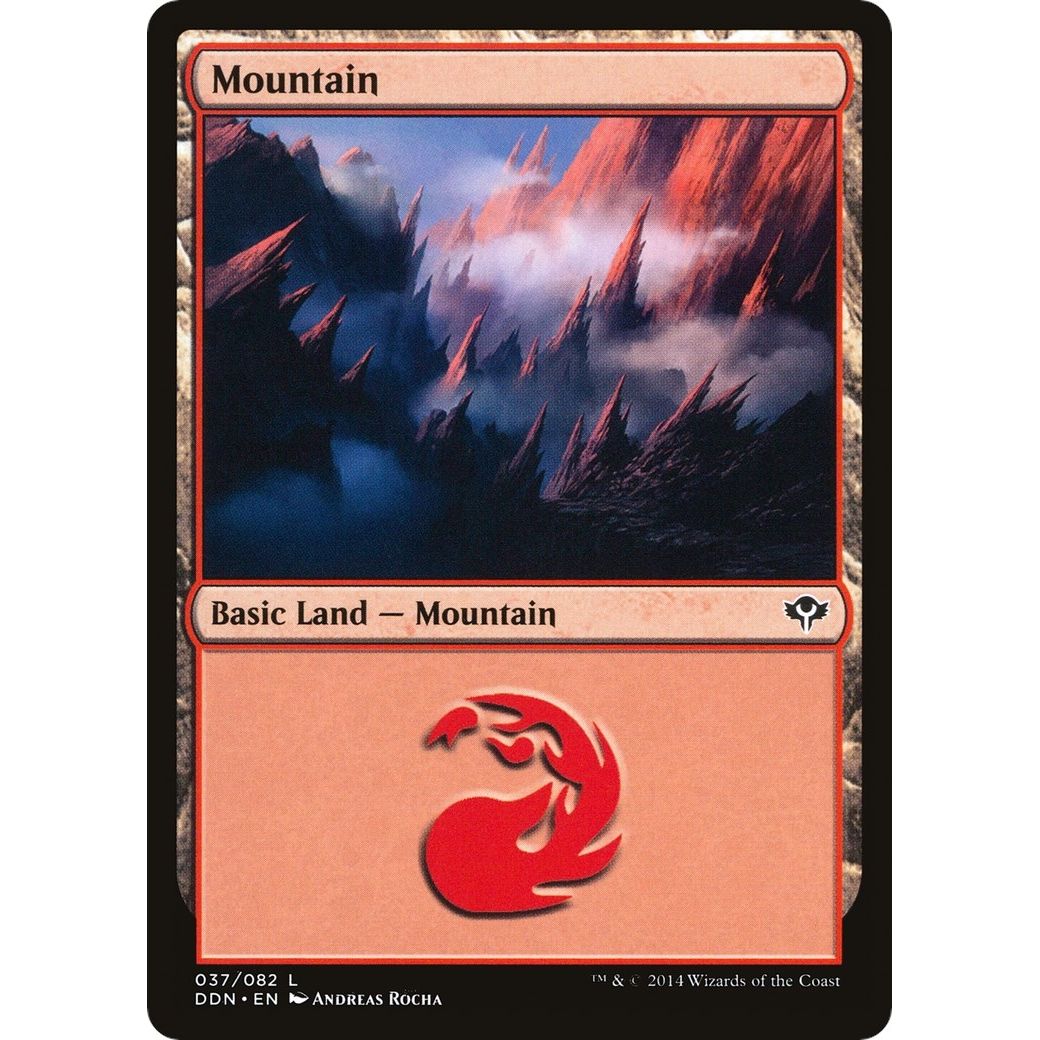 Image for Mountain (037) (37) (DDN) - Magic: The Gathering