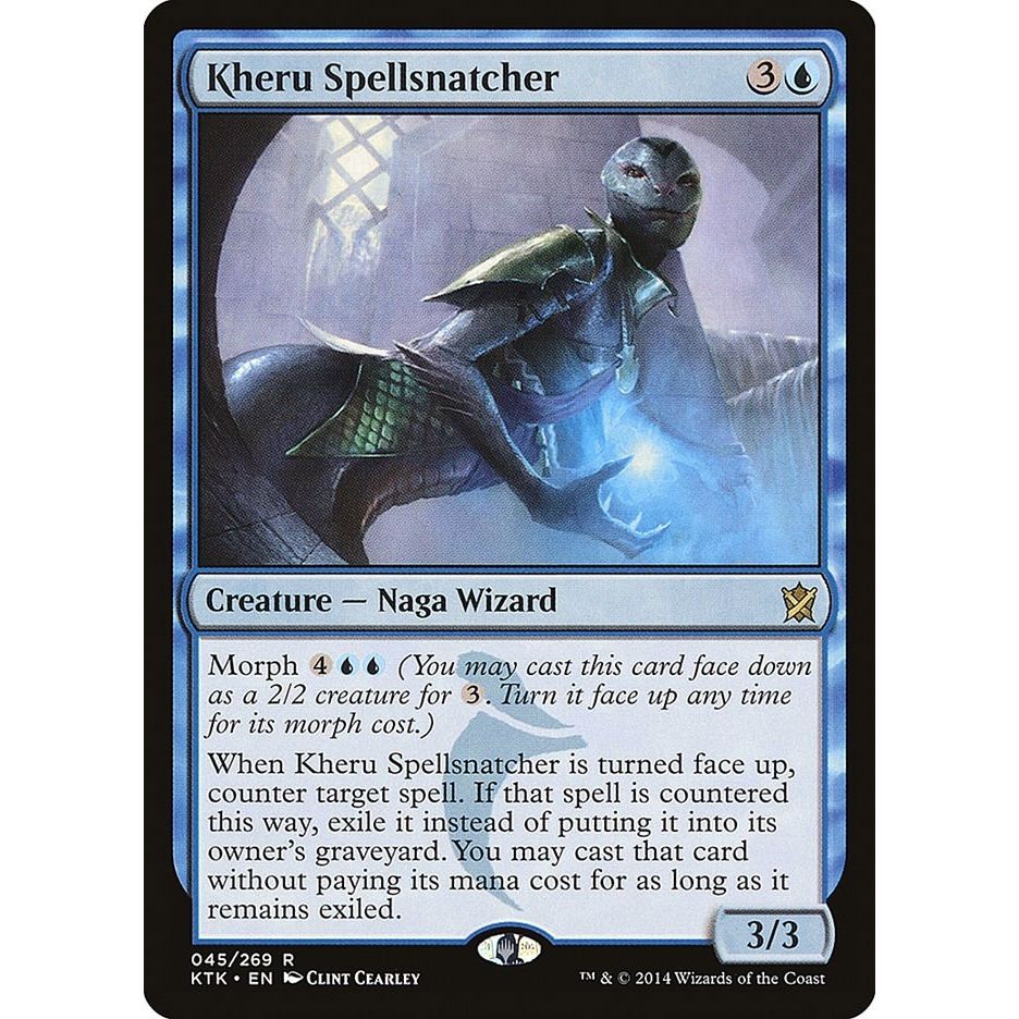 Image for Kheru Spellsnatcher (45) (KTK) - Magic: The Gathering