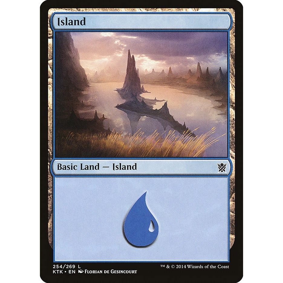 Image for Island (254) (254) (KTK) - Magic: The Gathering