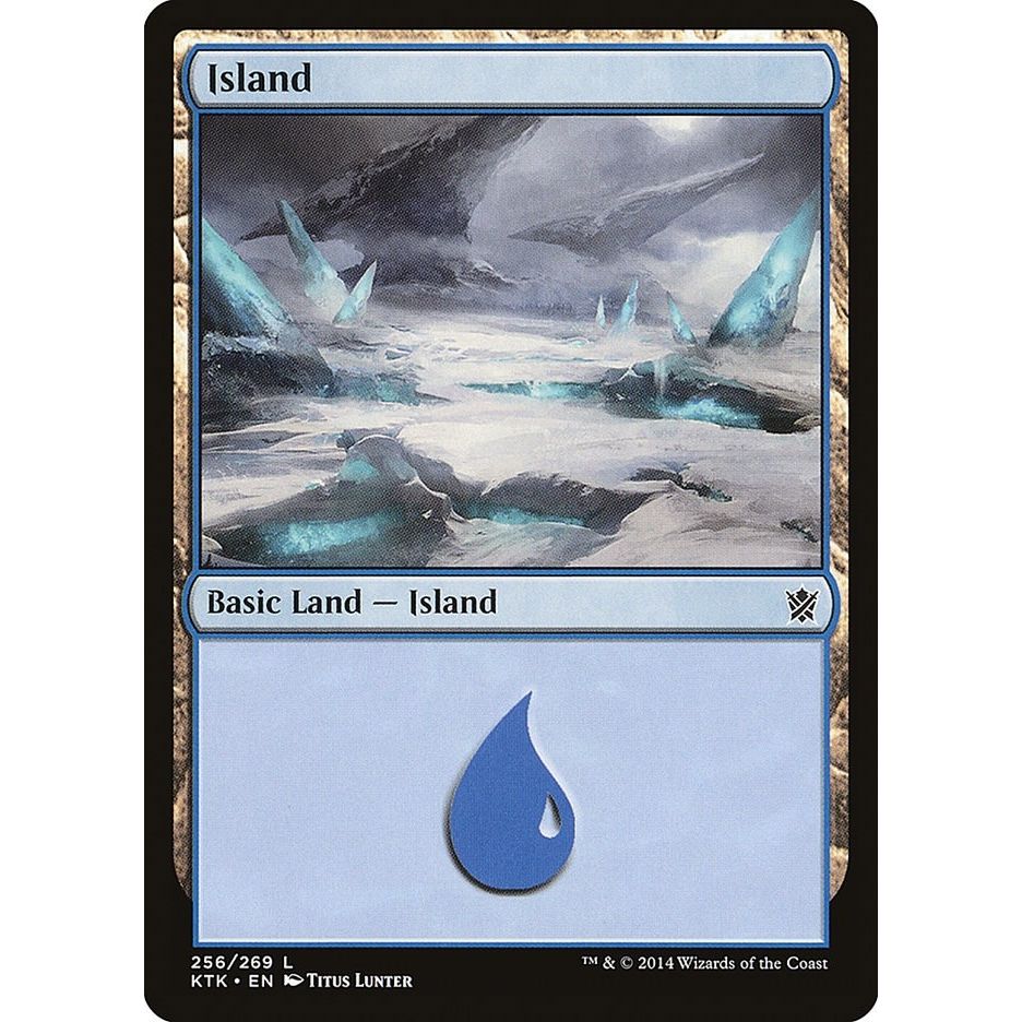 Image for Island (256) (256) (KTK) - Magic: The Gathering