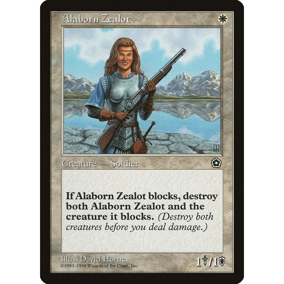 Image for Alaborn Zealot (P02) - Magic: The Gathering