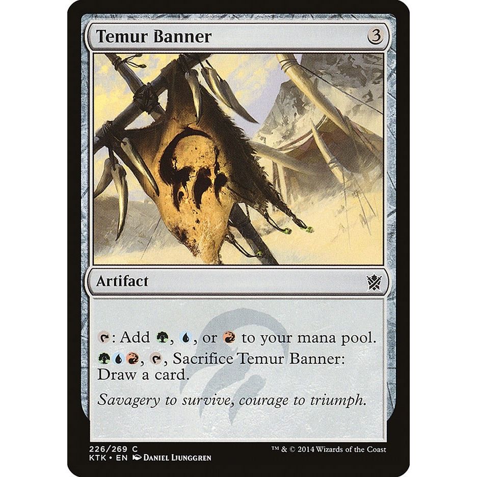 Image for Temur Banner (226) (KTK) - Magic: The Gathering